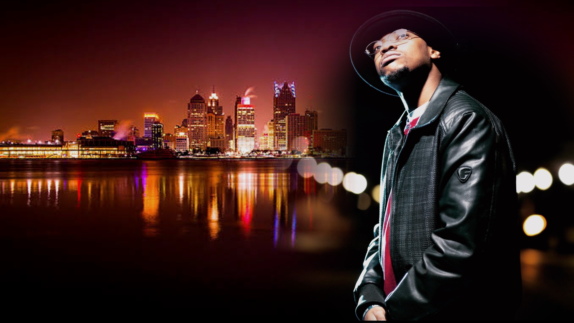 IAMWYSE over the city skyline